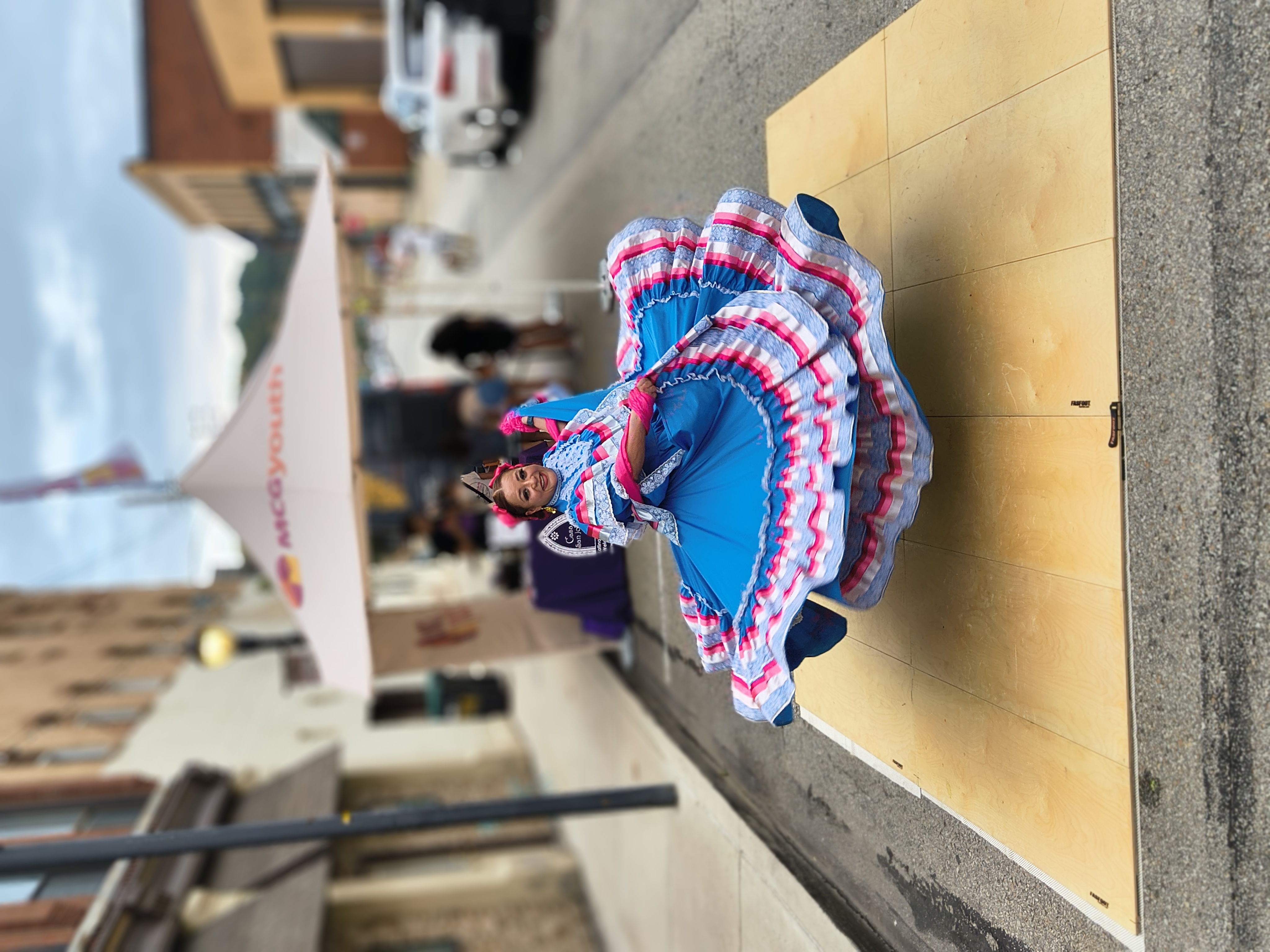 Panelists, pose during an community event in Pittsburgh's Atithi Studios.
