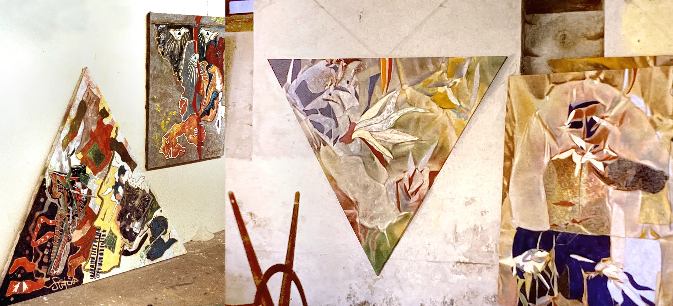 Le triangle, forme rare