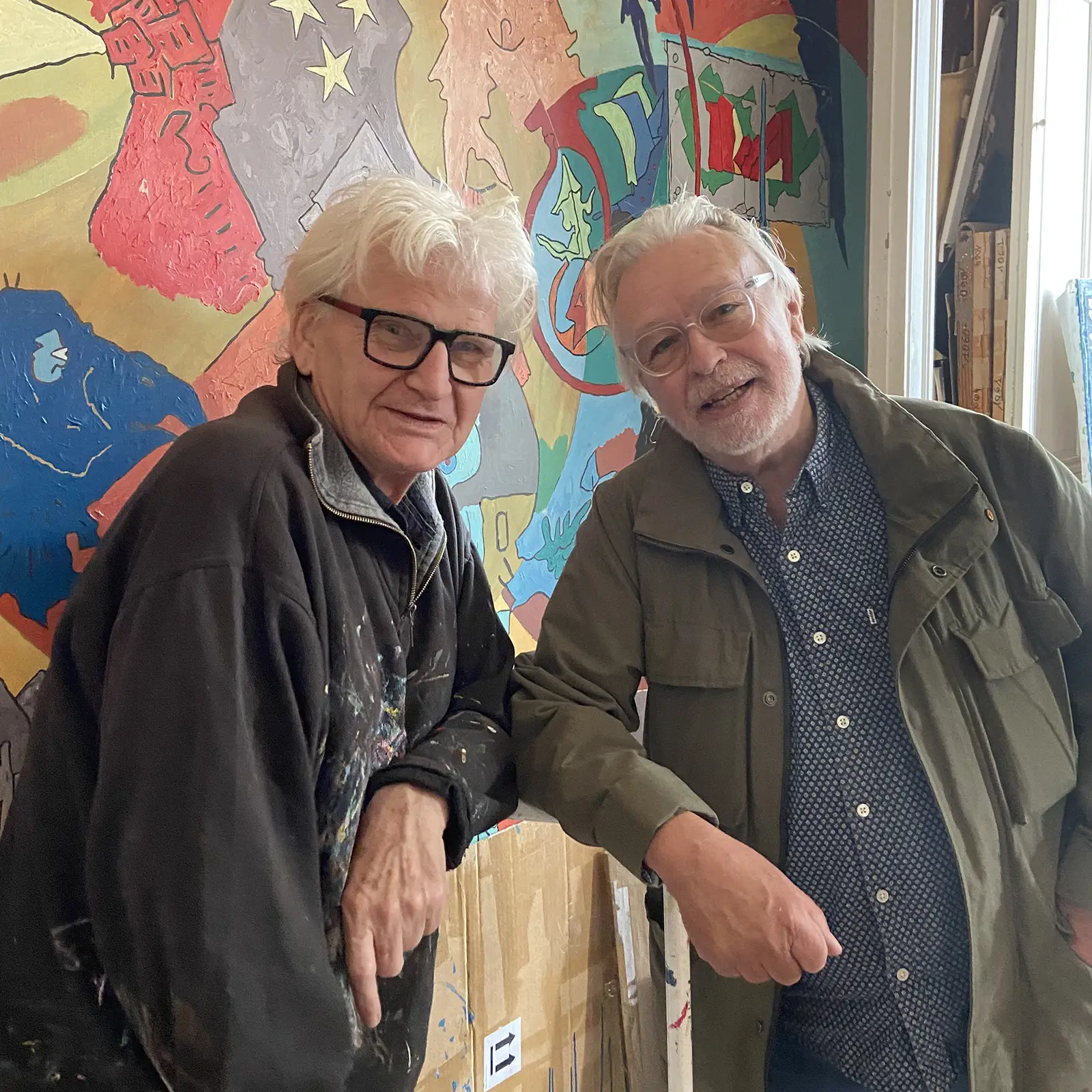 Avec Bernard Dumerchez