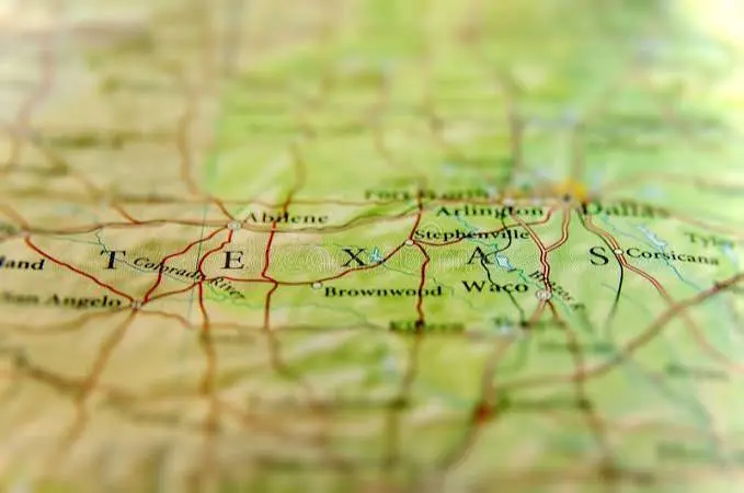 Texas ecoregion landscape