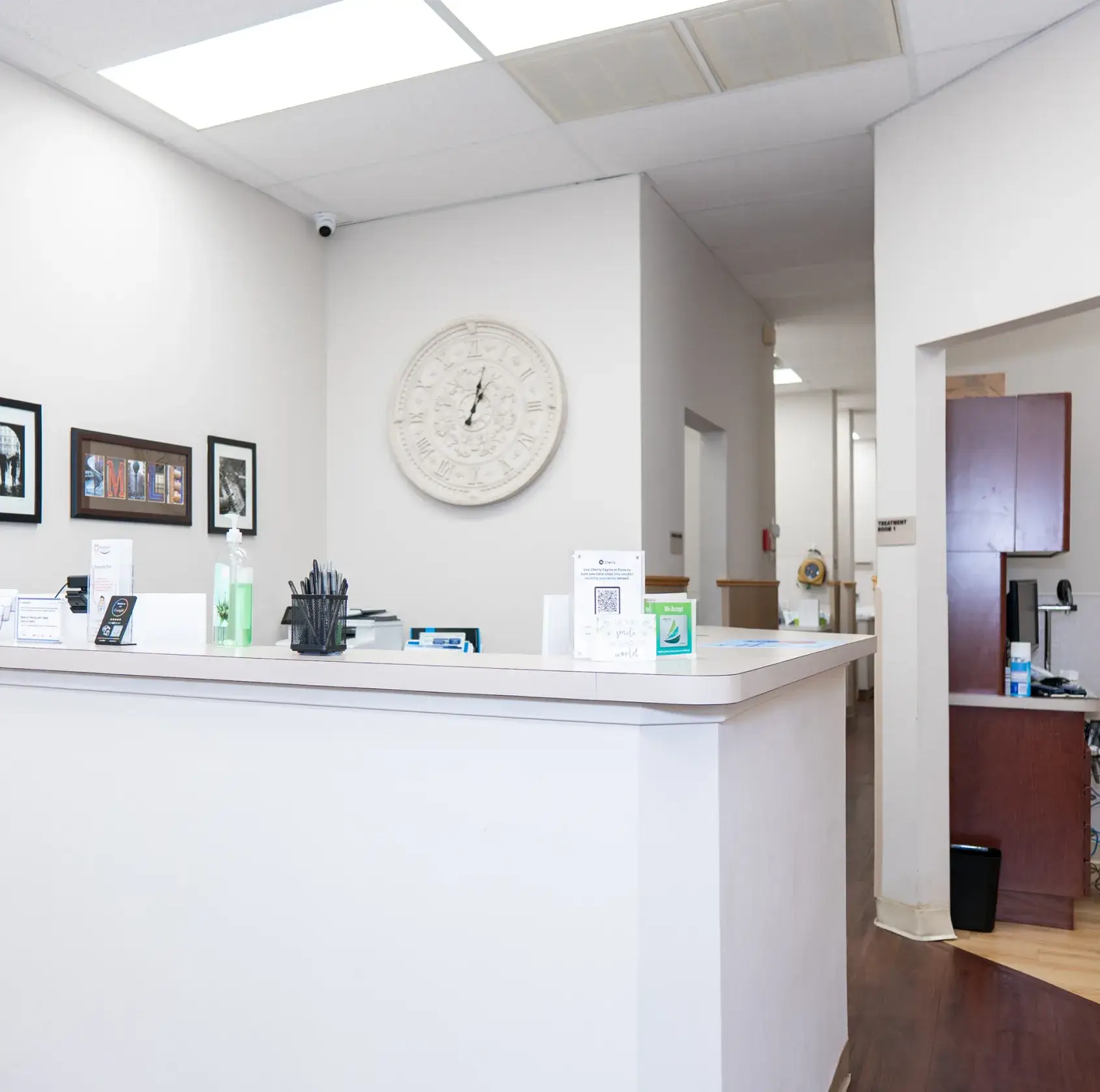 Royesford Dental front desk
