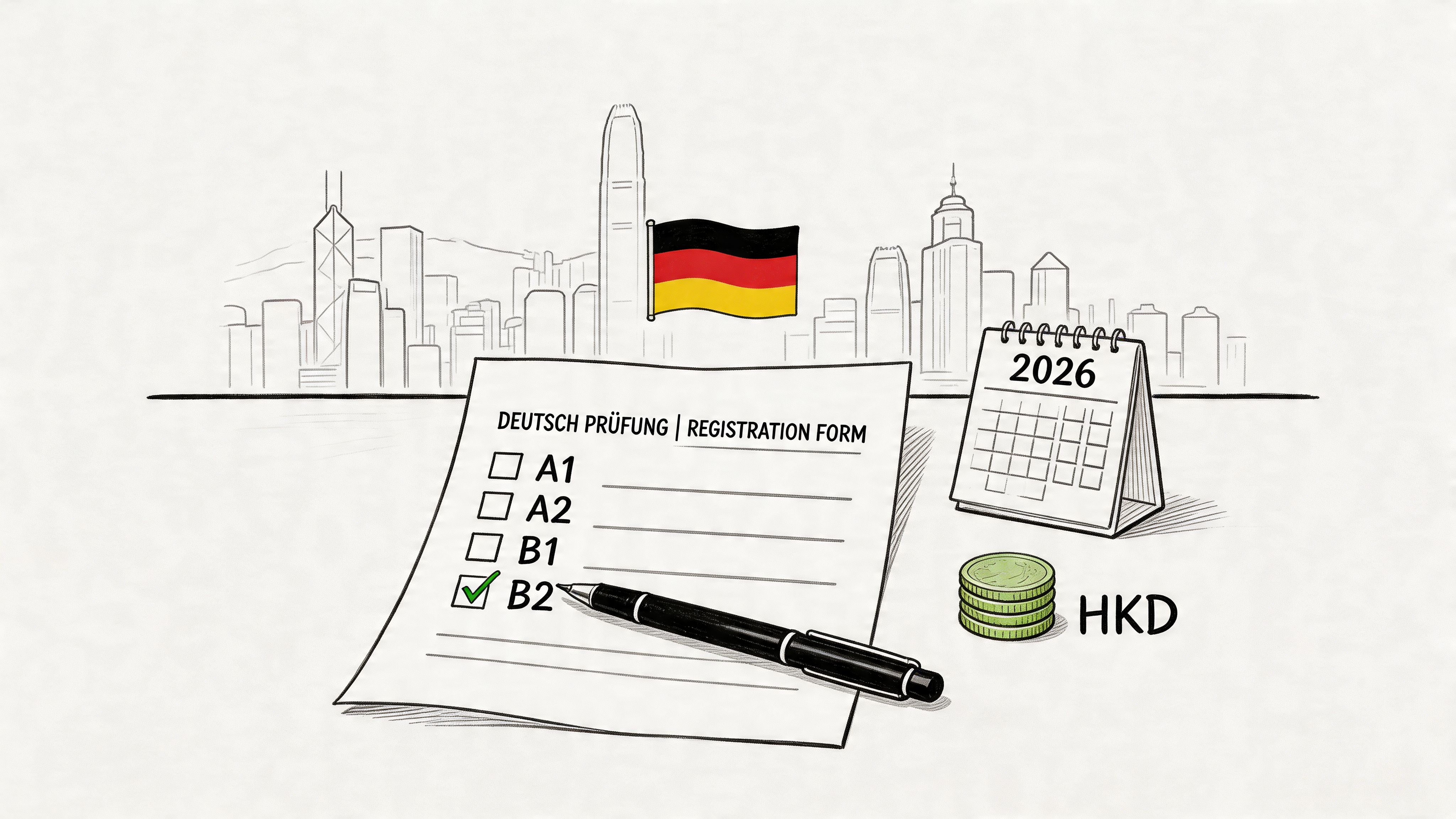 German Proficiency Test Registration and Fees in HK 2026