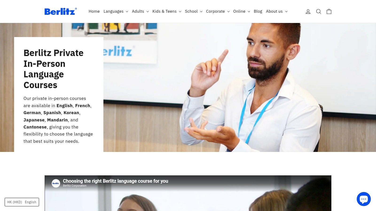 Berlitz Hong Kong