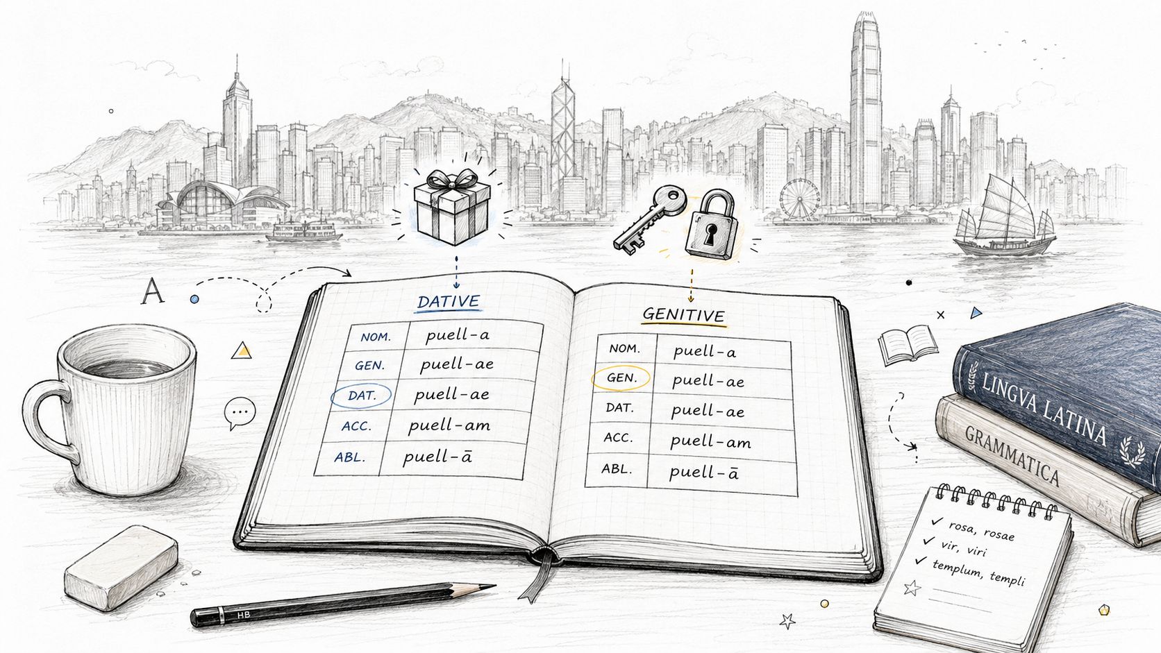 Dat & Gen for HK Beginners: German Cases Guide