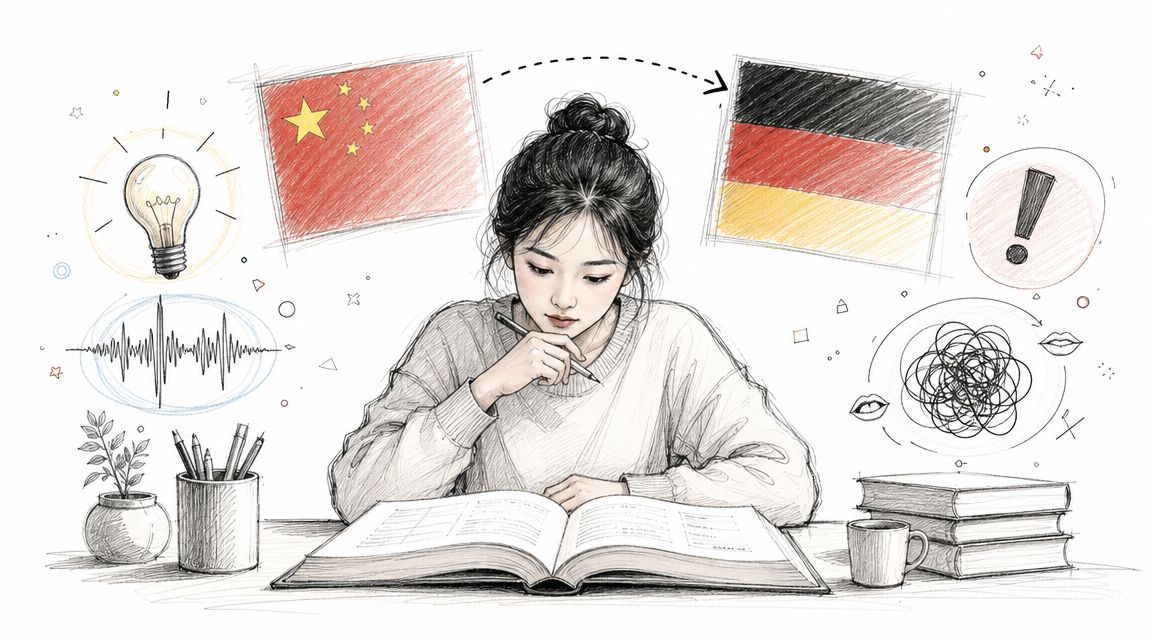 Chinese Speakers Learning German: Hidden Advantages & Pitfalls