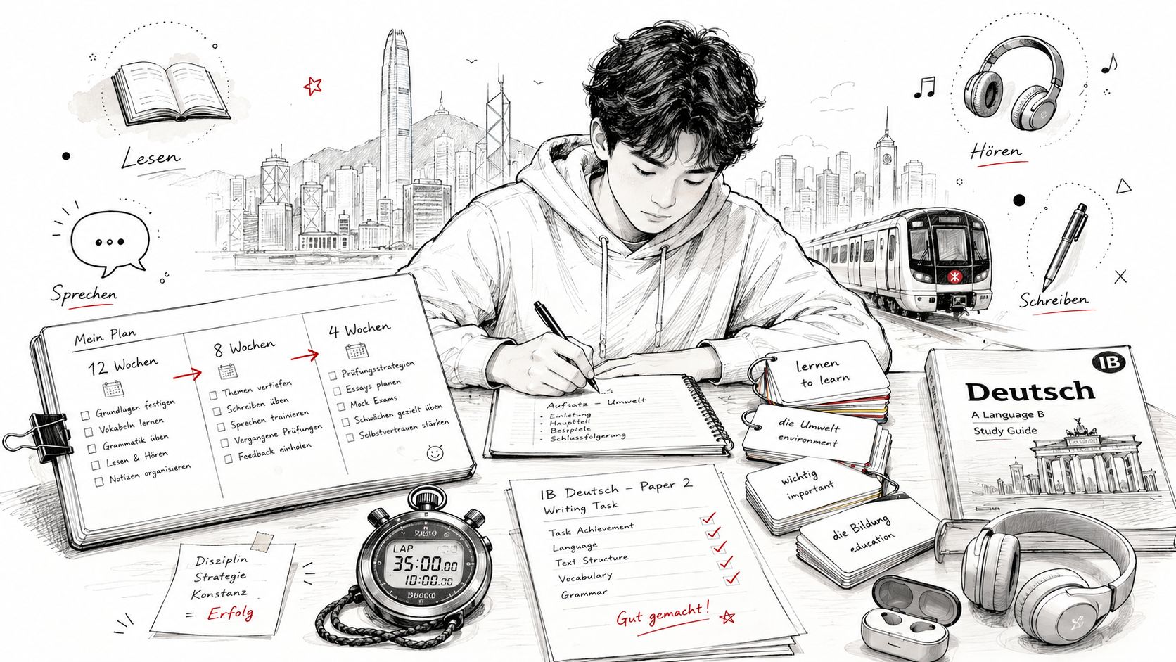 IB German Ab Initio & Language B 2026: Exam Strategy Guide for HK