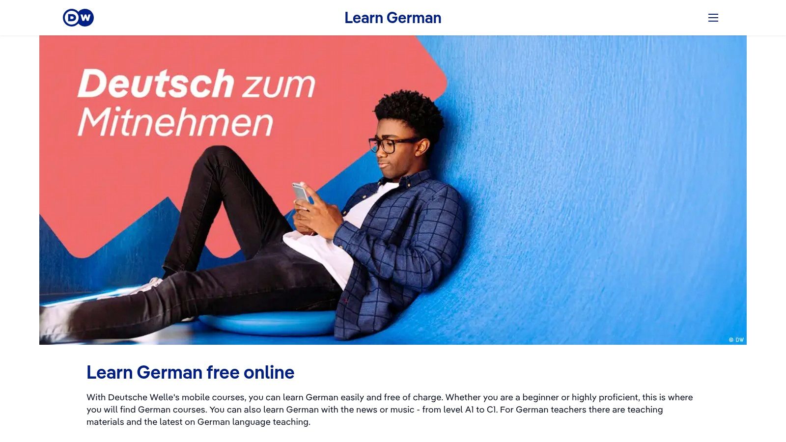 DW – Langsam gesprochene Nachrichten (Slowly Spoken News) - German lessons Hong Kong Learn German HK