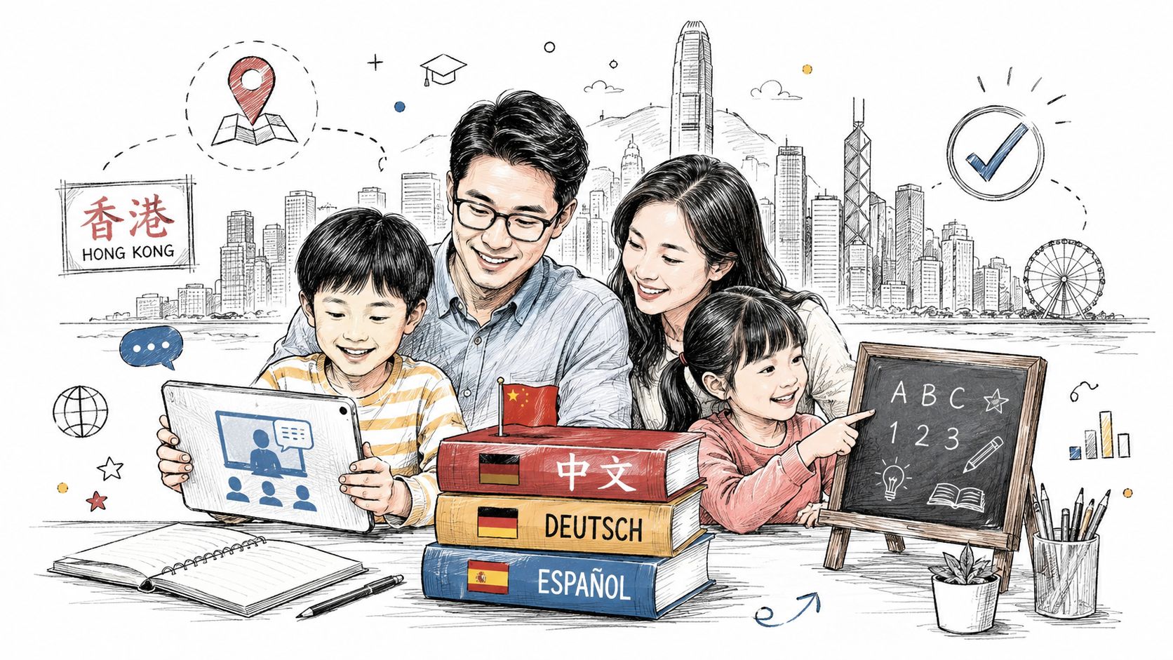 After-School Classes for Primary Kids in HK: Ages 6-12 Compared (Languages)