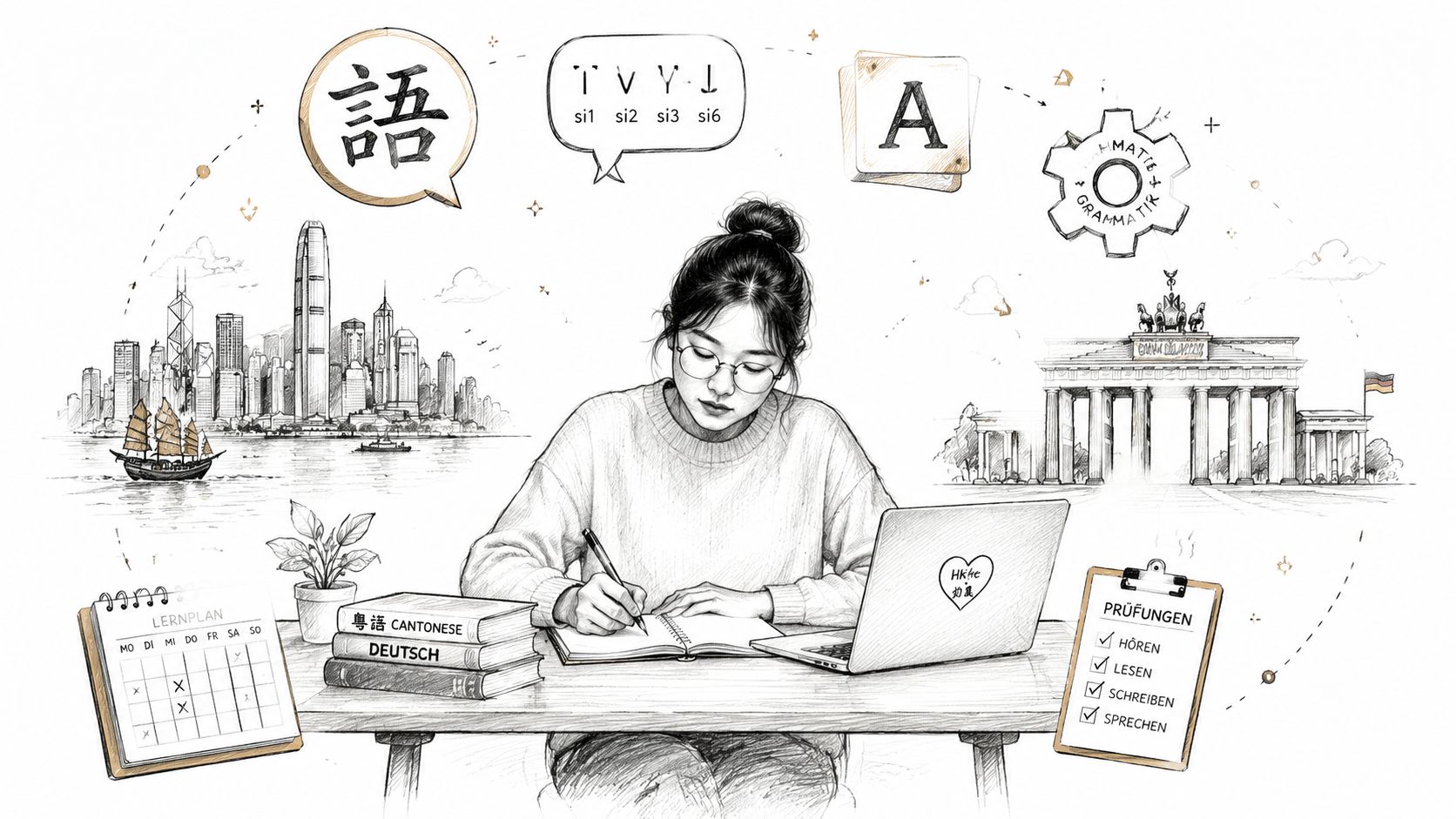 Is German Hard to Learn? an Honest Guide for Cantonese Speakers