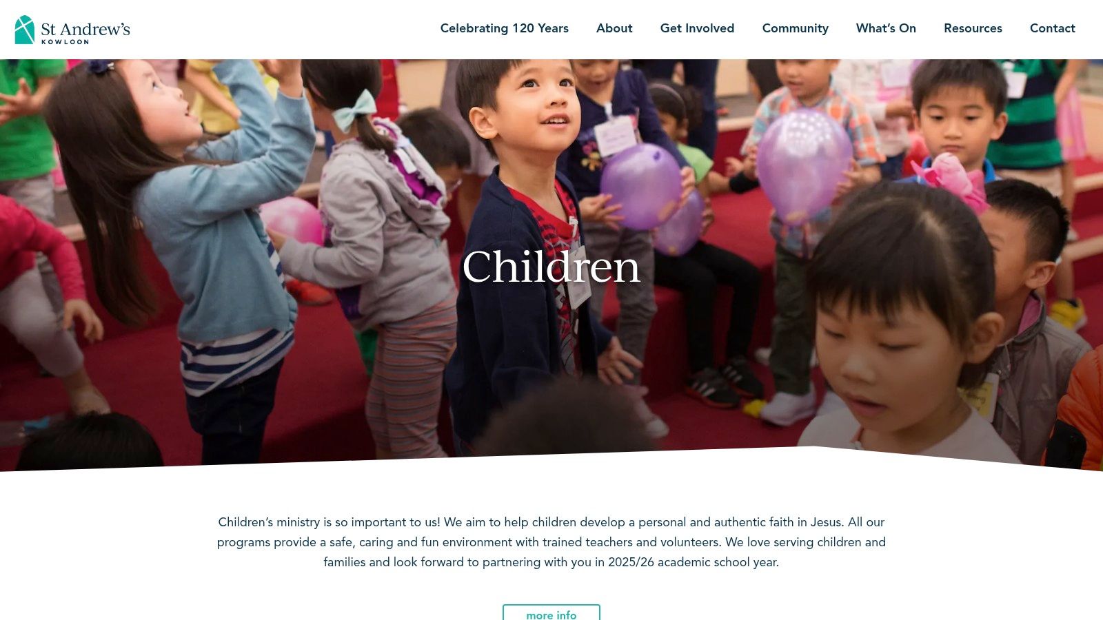 St Andrew's Church Kowloon – Friendship Garden Playgroup (TST)