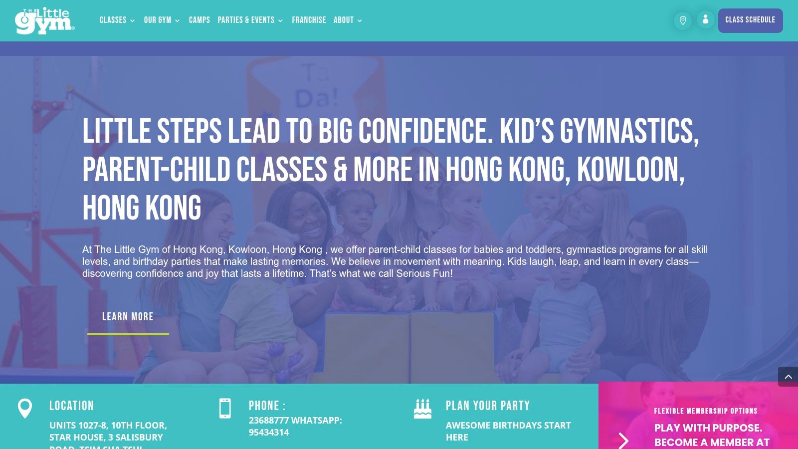 The Little Gym – Hong Kong (Star House, TST)