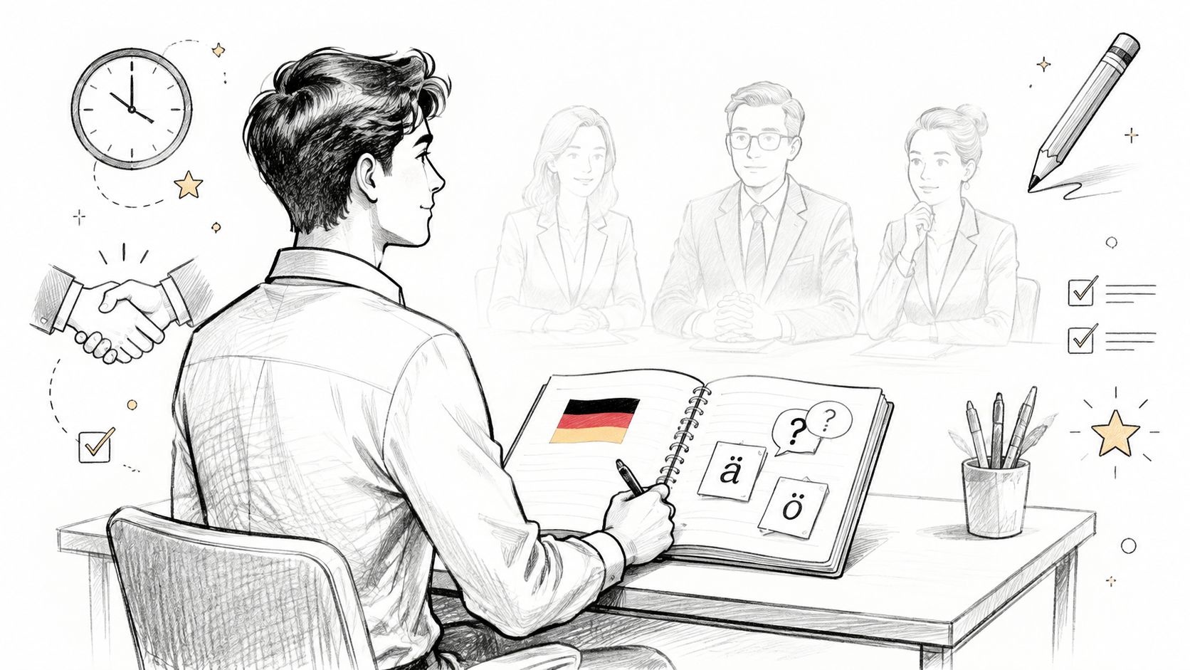 Job Interviews in German: Key Vocabulary & Preparation Tips