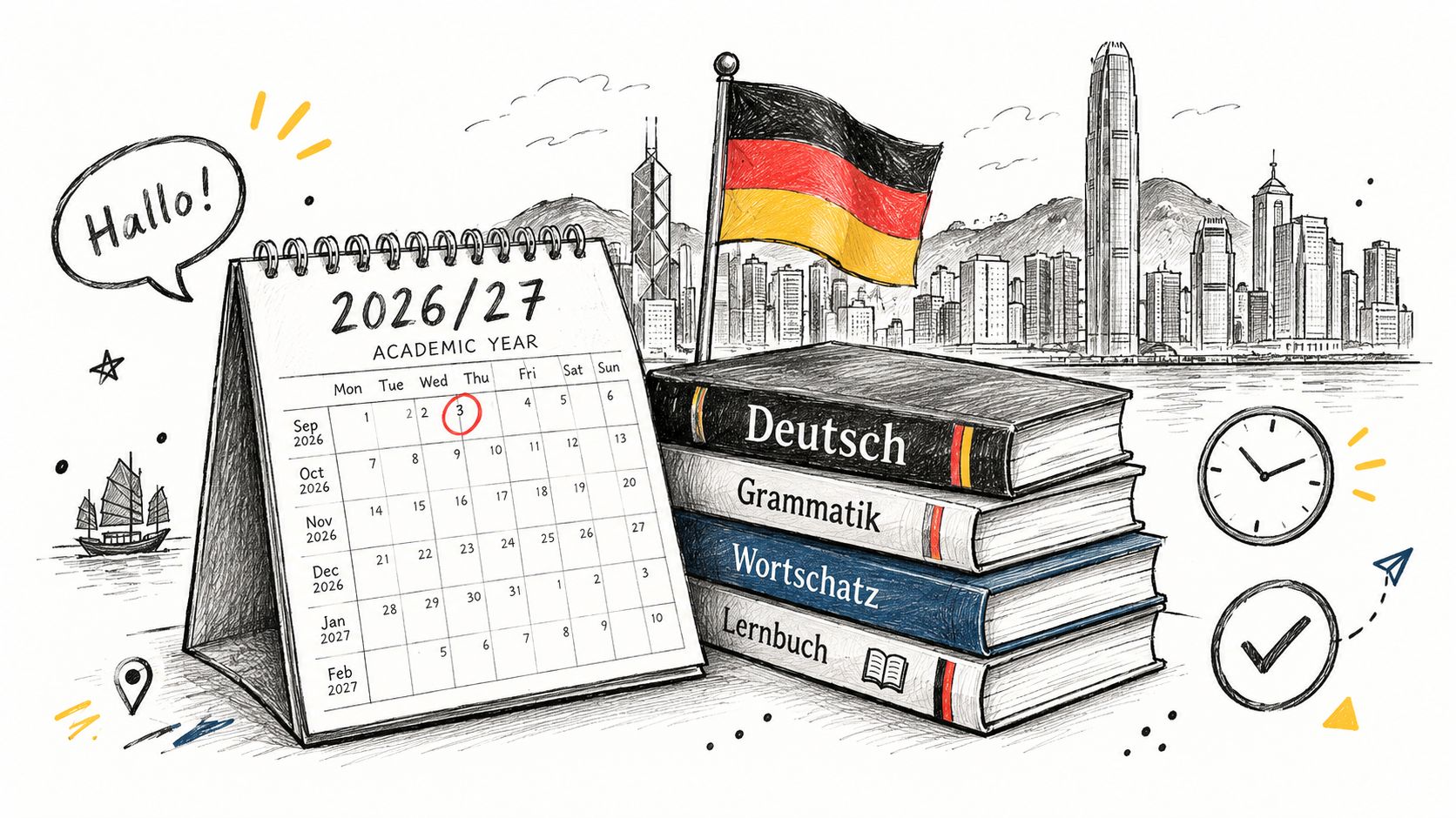 German Classes 2026/27 Hong Kong: New Academic Year Intake