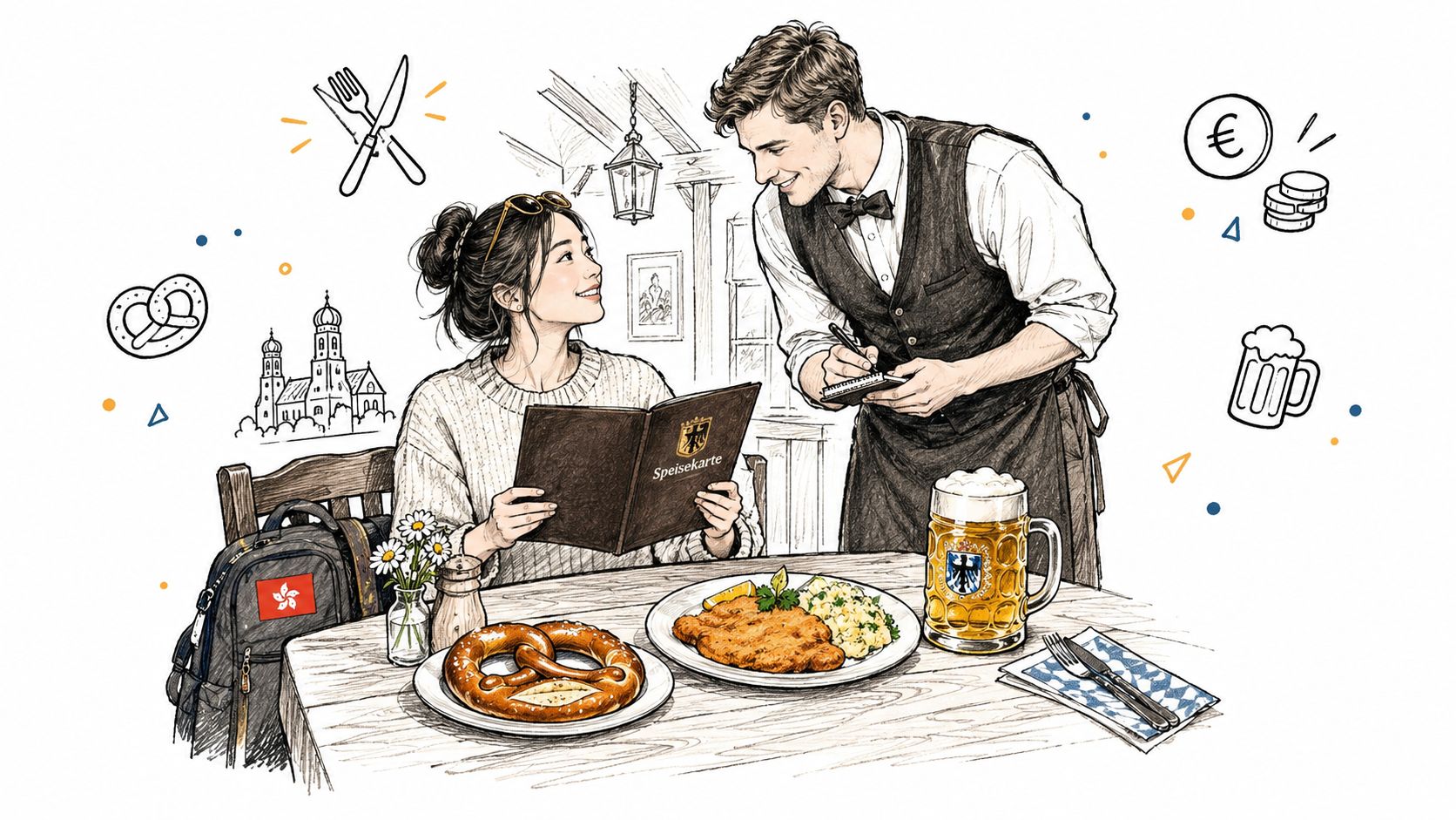 German Food & Restaurant Guide: How to Order in German (HK & Germany)