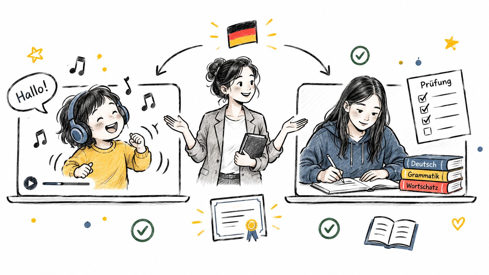 Online German Classes for Kids and Teens: Do They Actually Work?