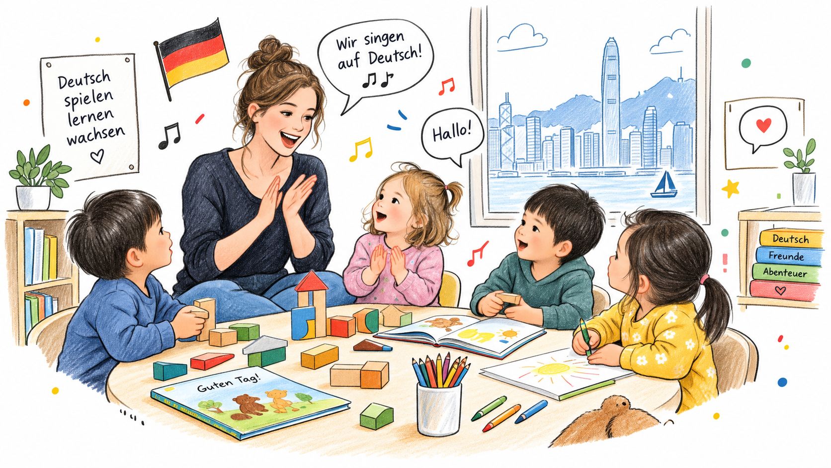German Playgroup Hong Kong: What Happens in Class and How to Choose