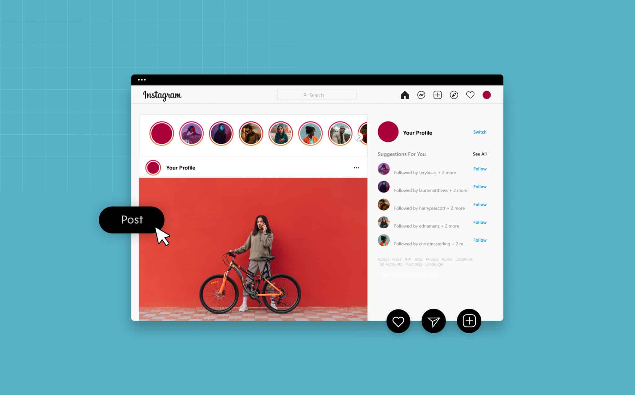 Can Instagram posts be easily retrieved for your website