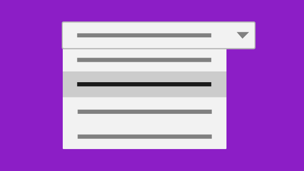 Dropdown menus and the argument against using them in web design