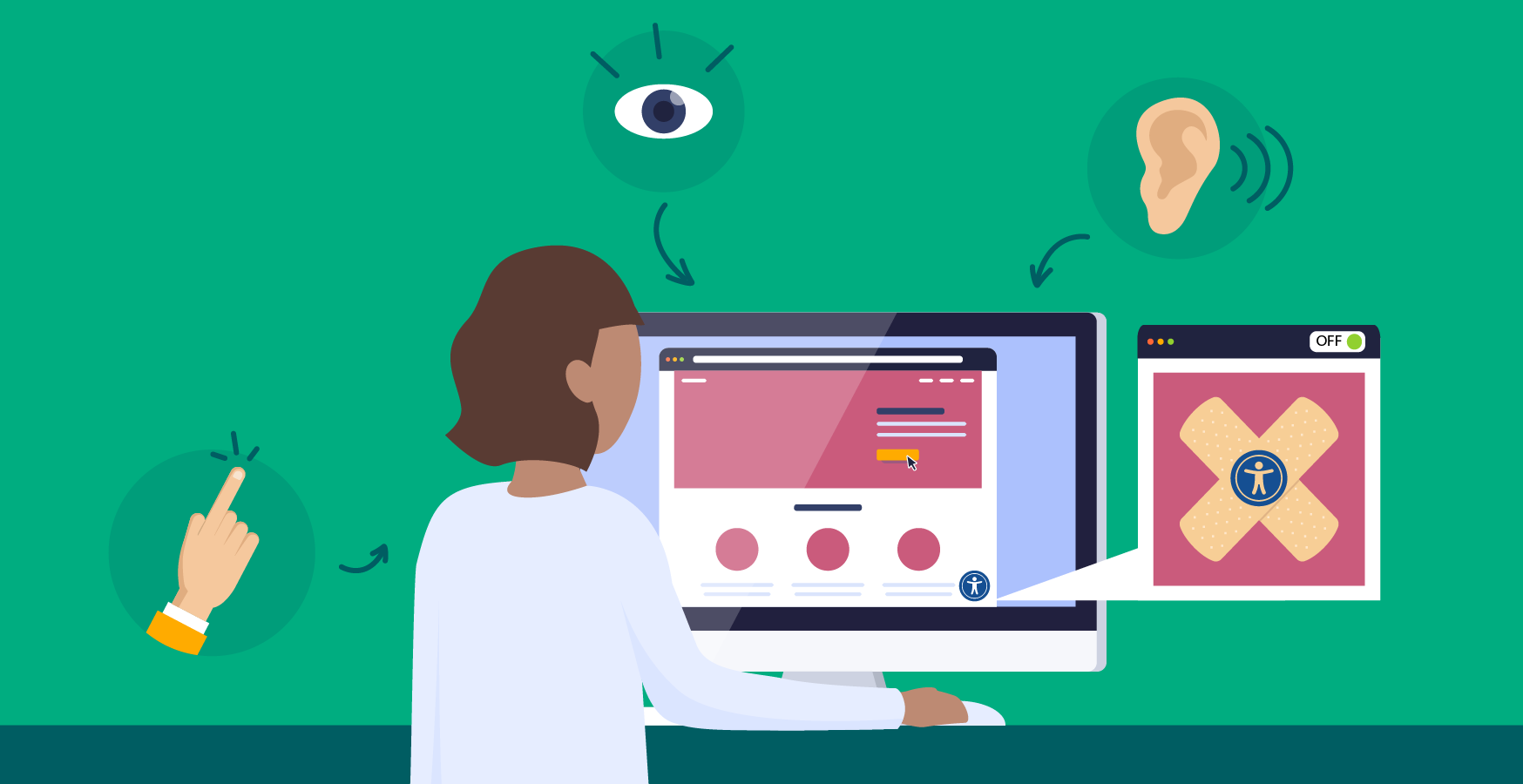 Website accessibility compliance and inclusive web design