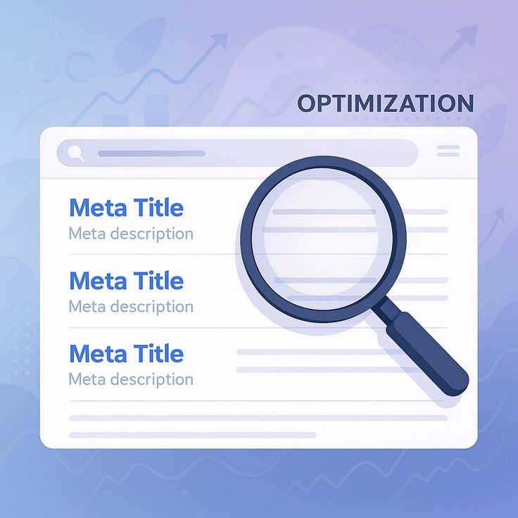 SEO meta tags concept