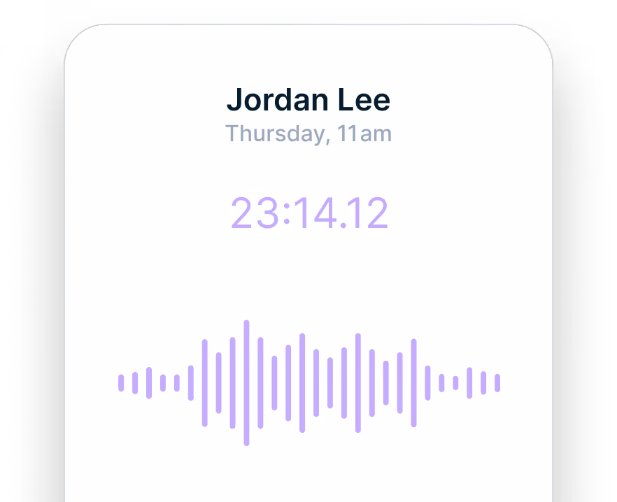 Screenshot of your final note in