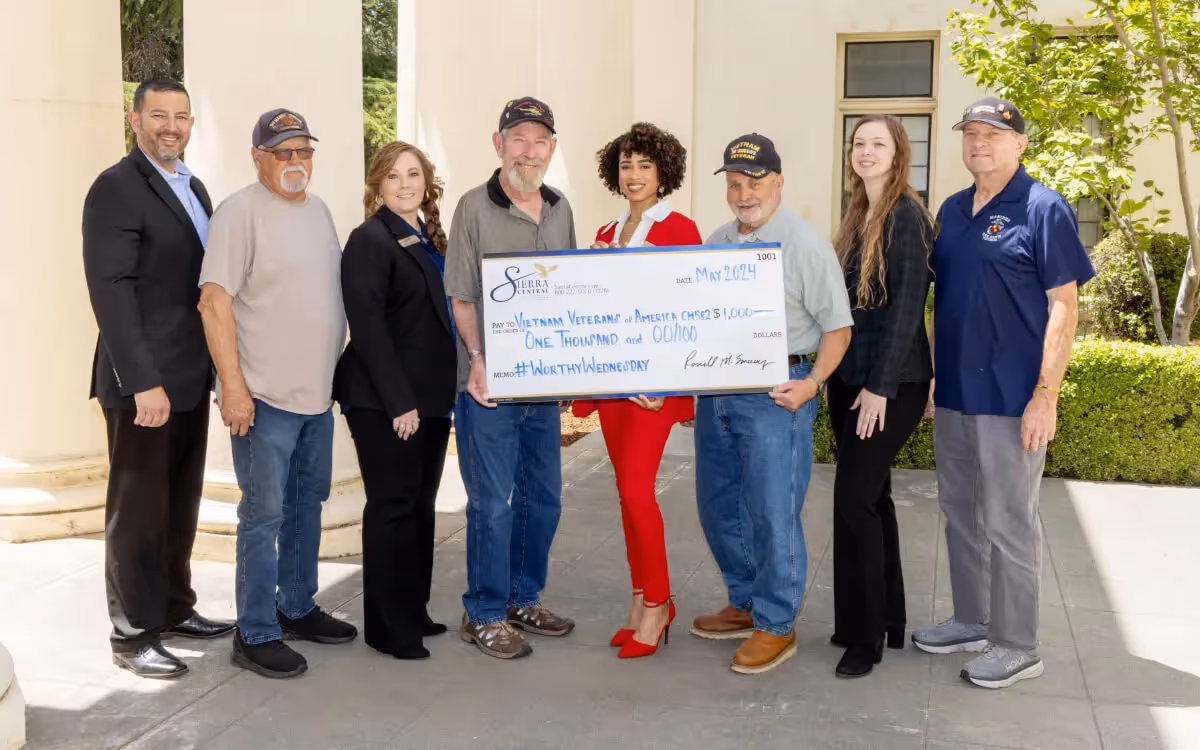 #WorthyWednesday donation to Vietnam Veterans of America.