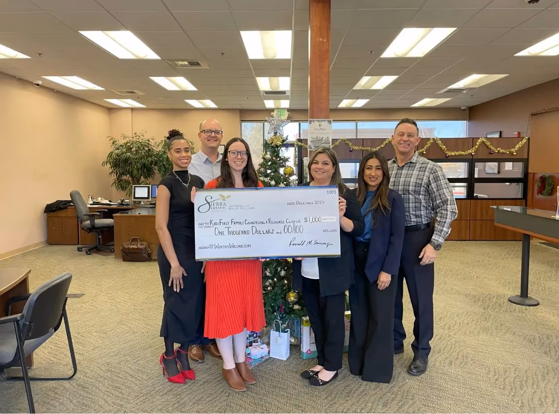 #WorthyWednesday donation to KidsFirst Counseling & Family Resource Center.