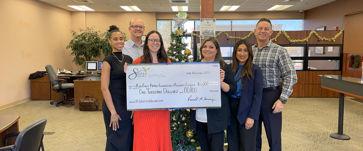 #WorthyWednesday donation to KidsFirst Counseling & Family Resource Center.