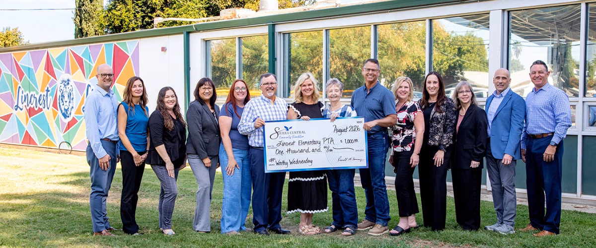 #WorthyWednesday donation to Lincrest Elementary PTA.