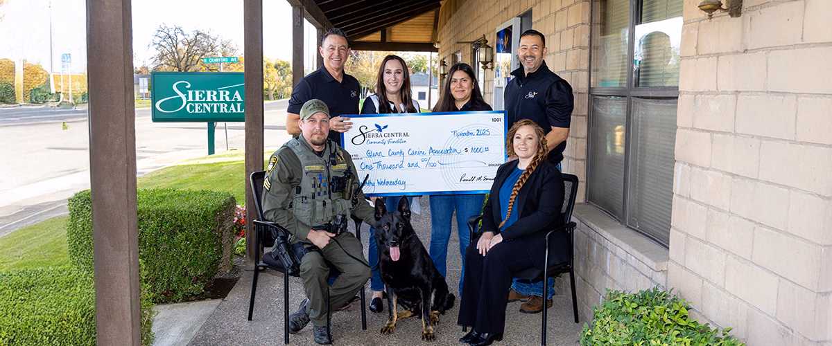 #WorthyWednesday donation to Glenn County Canine Association.