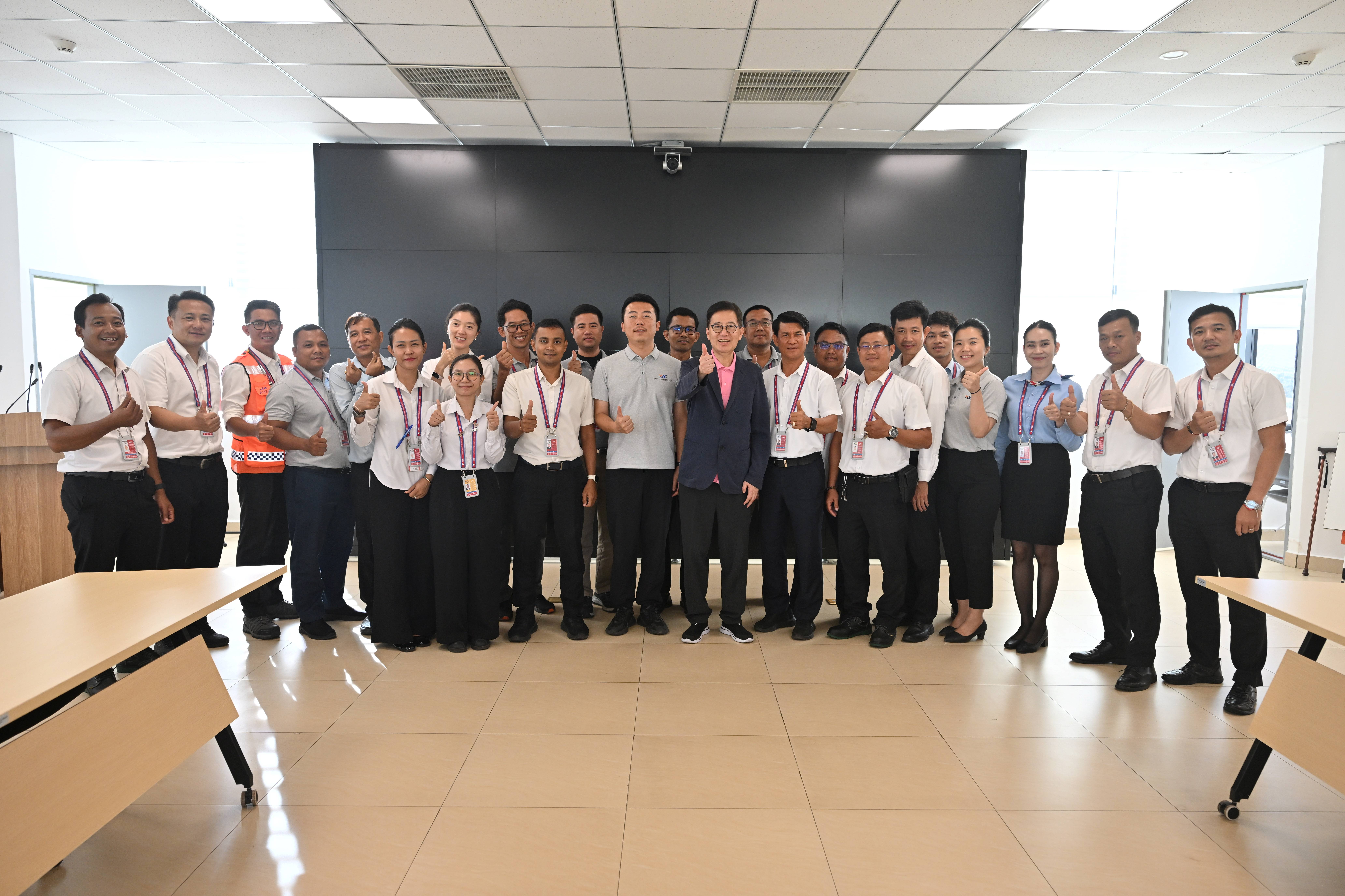 Menzies CNAC Aviation Academy Delivers a Four-day ISAGO Training Program to Siem Reap Angkor International Airport