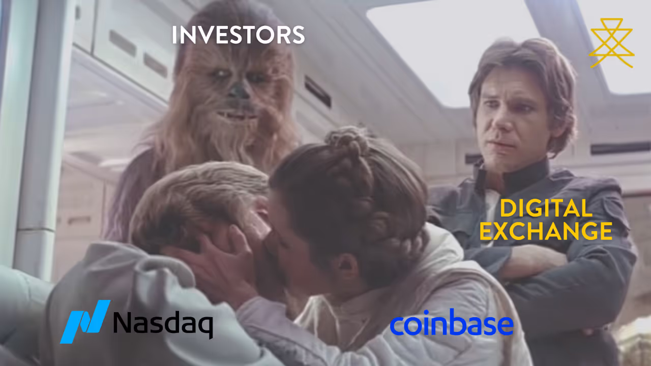 Coinbase: the self-induced paradox