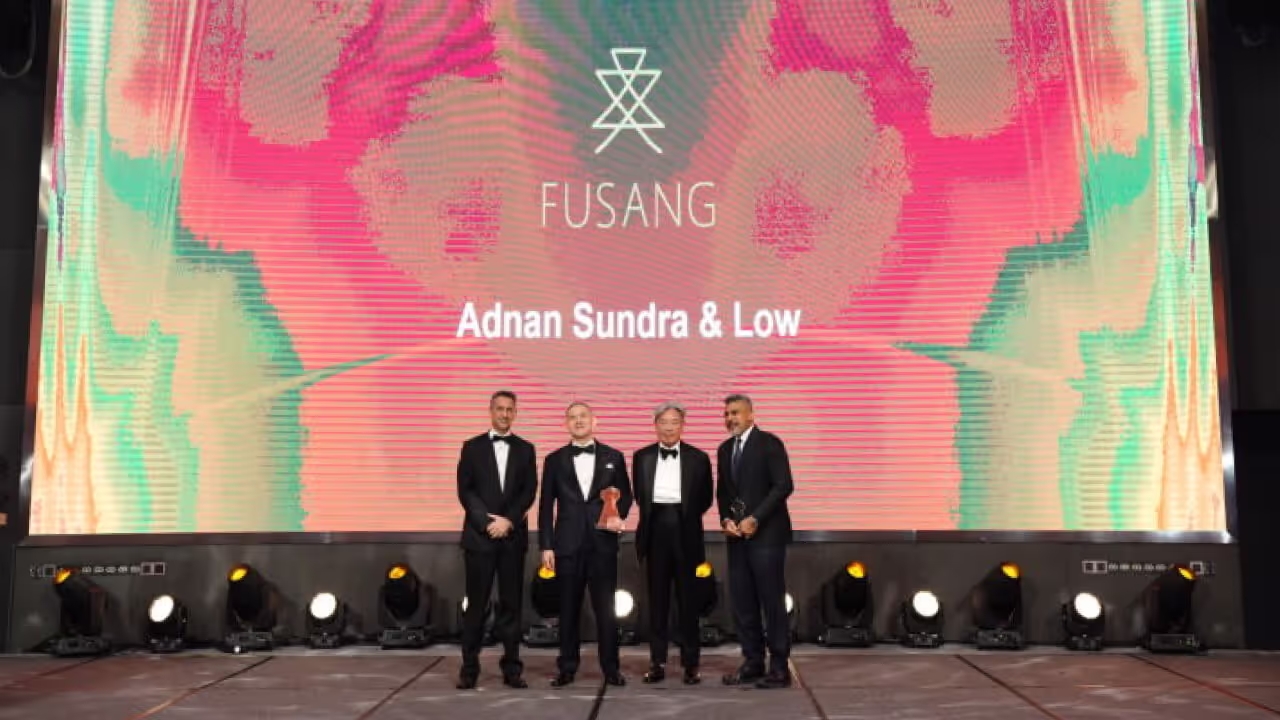 Fusang receives IFN "Most Innovative Deal of the Year 2023" Award at the Kuala Lumpur Awards Ceremony