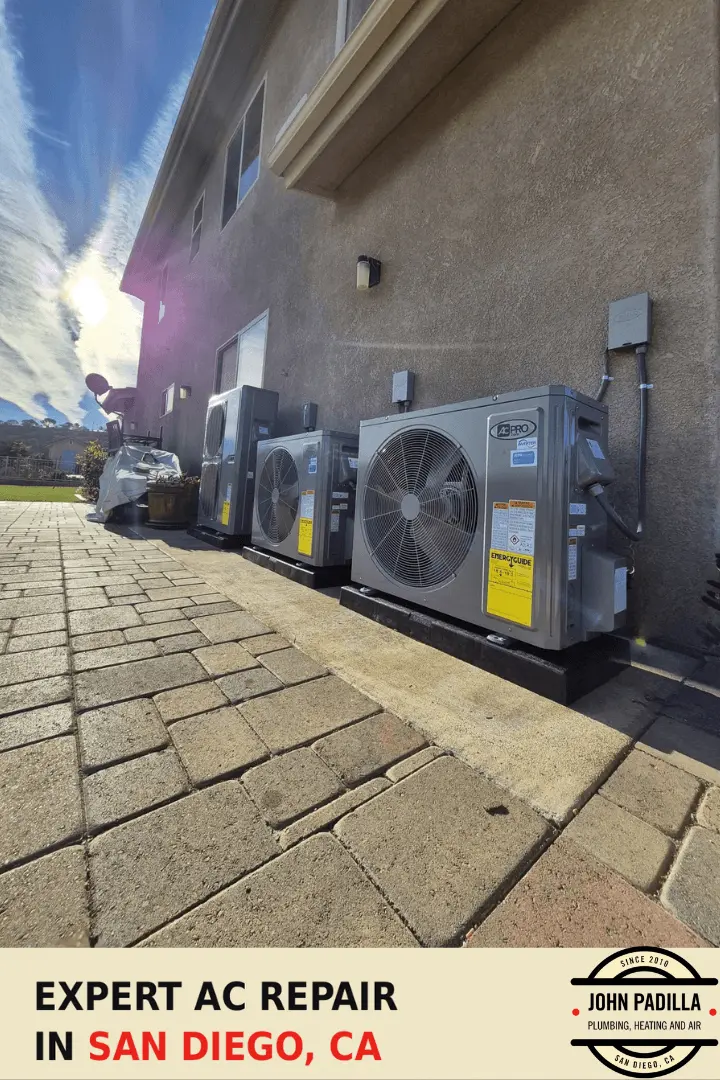 air conditioners after being repaired