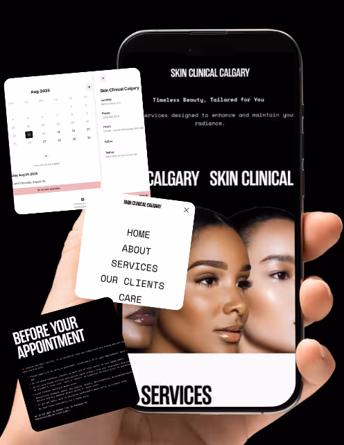 Website design and development services by Minerva Marketing in Calgary