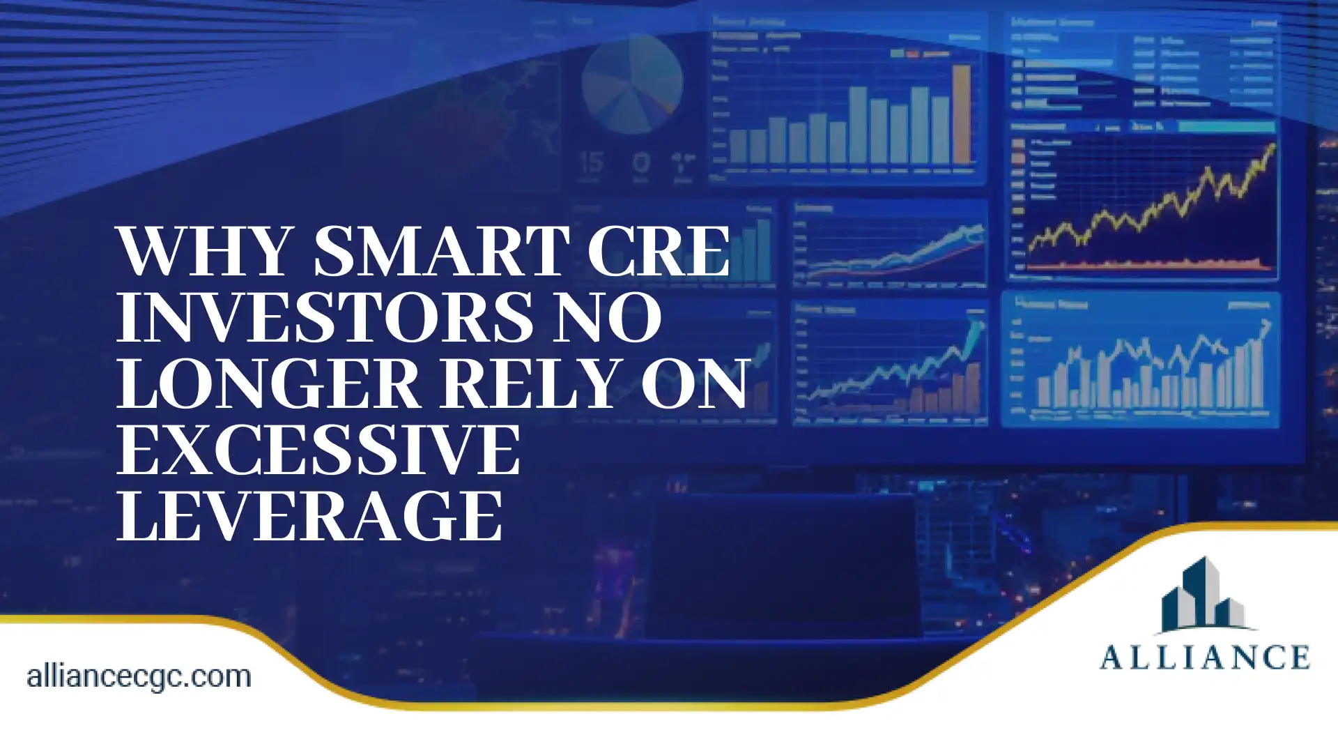 Blue-toned digital finance dashboard with charts and data visualizations.