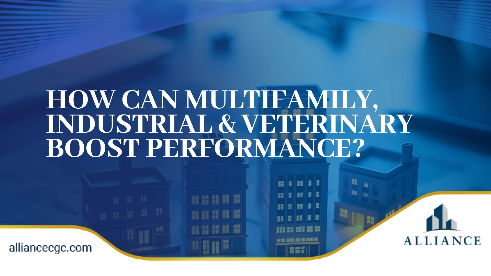 Blue cityscape with digital network overlay symbolizing commercial real estate investing