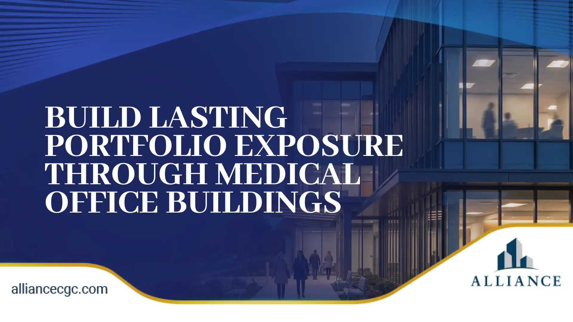 Contemporary medical office complex for healthcare real estate investment