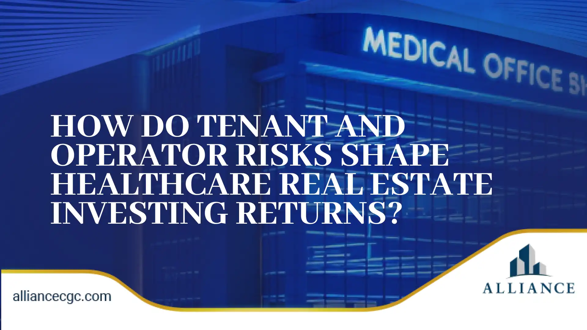 Protect portfolio yields through effective healthcare real estate investing. 