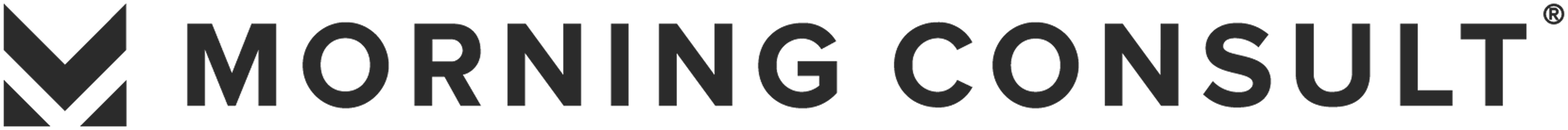Morning Consult logo with stylized arrow symbol.