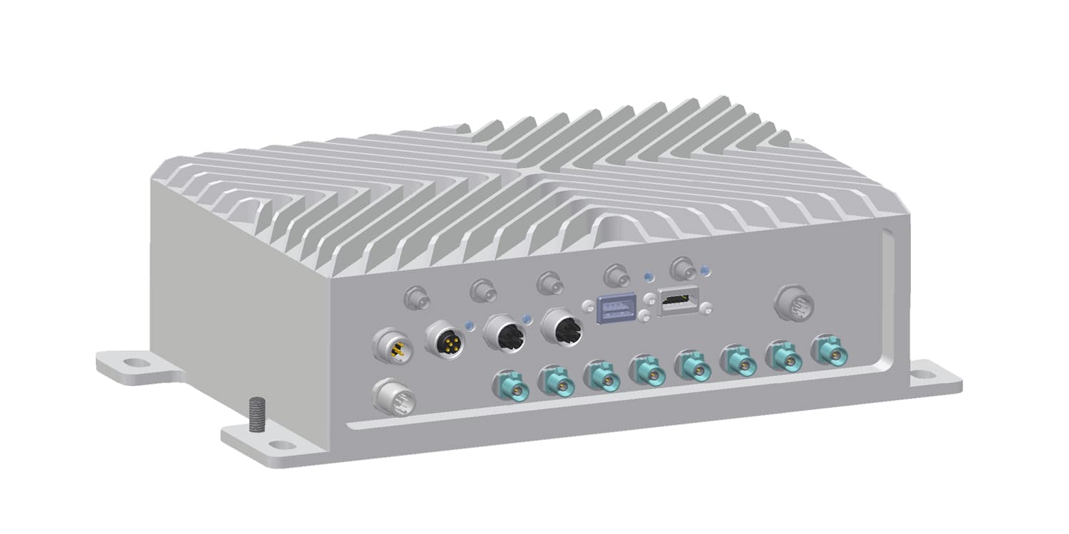 Ultra ruggedized compact Industrial PC for mobile machinery, based on NVIDIA Jetson technology. 