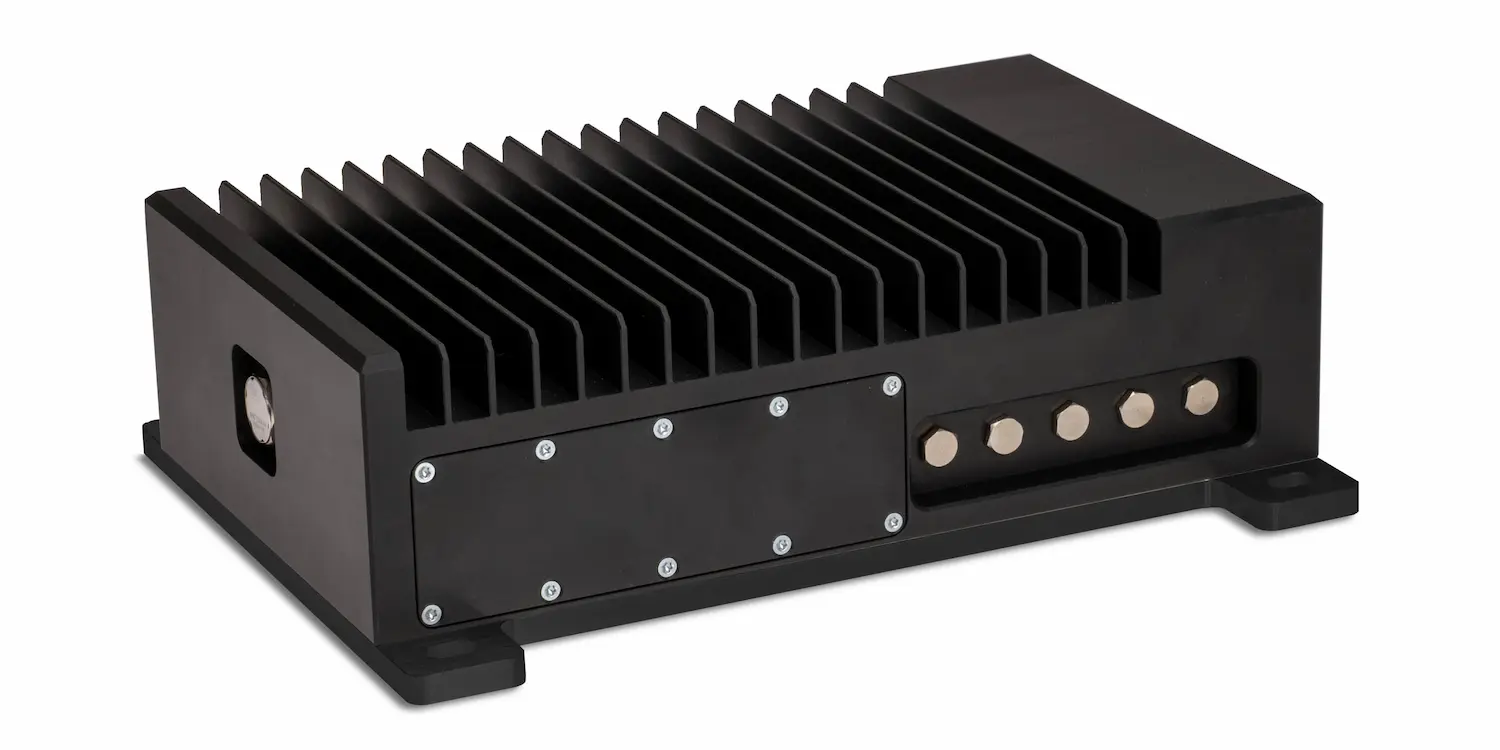 Ruggedized Embedded System by Syslogic with hard-anodised aluminium case, monolithic design