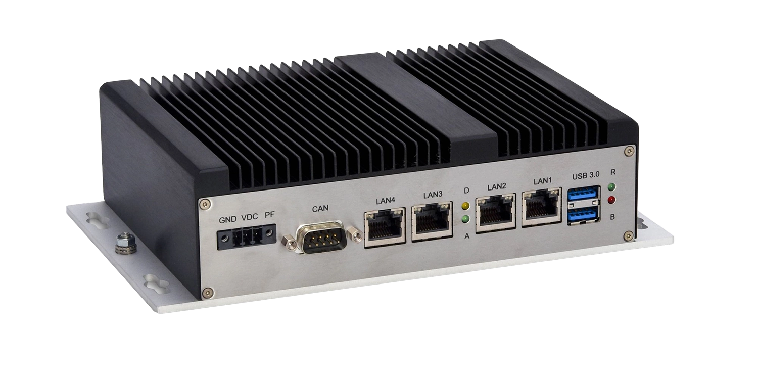 2/4 view of Syslogic's Intel based Embedded Computer OEM S82