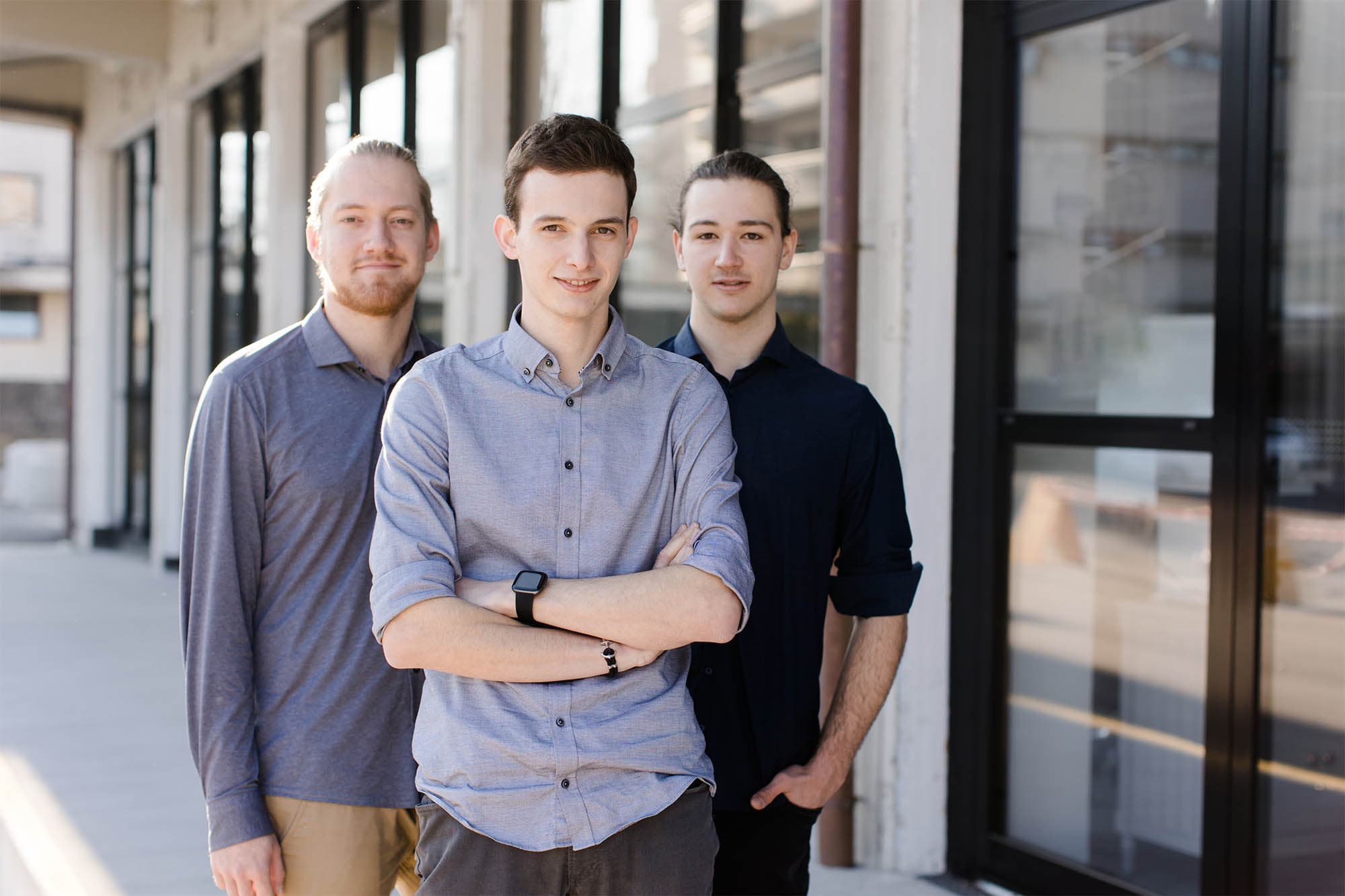 Raphael Ott, Ralf Pfefferkorn and Bernhard Gantner