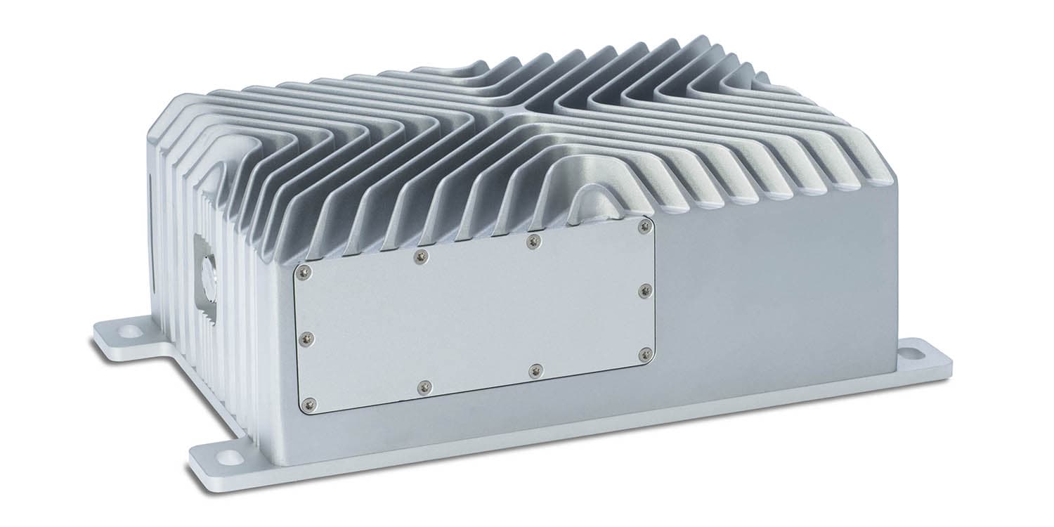 Ultra-robuster Embedded-Computer, basierend auf NVIDIA Jetson Technologie. Mit IP69 Aluminium Gehäuse