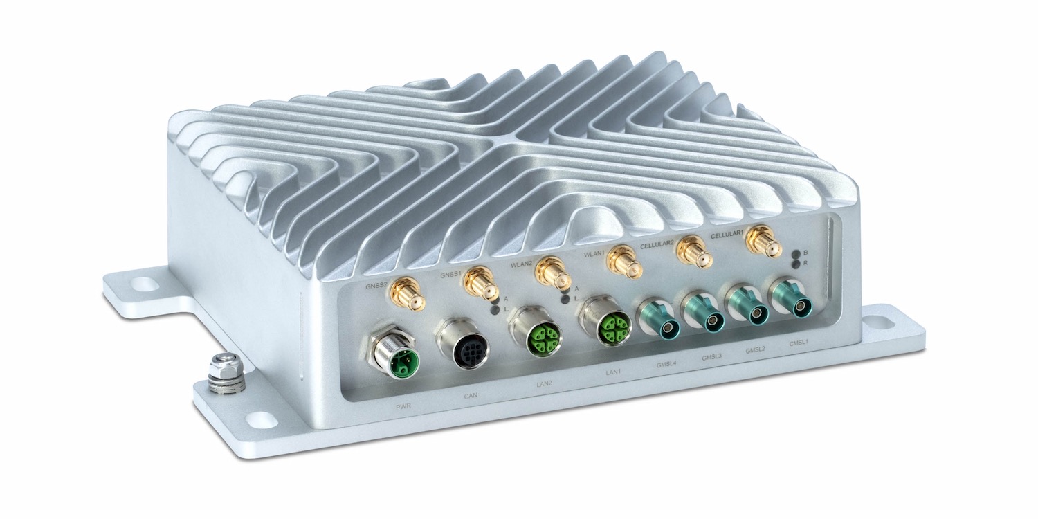 Ultra ruggedized compact Embedded Box-PC, based on NVIDIA Jetson Orin NX technology with GMSL interfaces. 