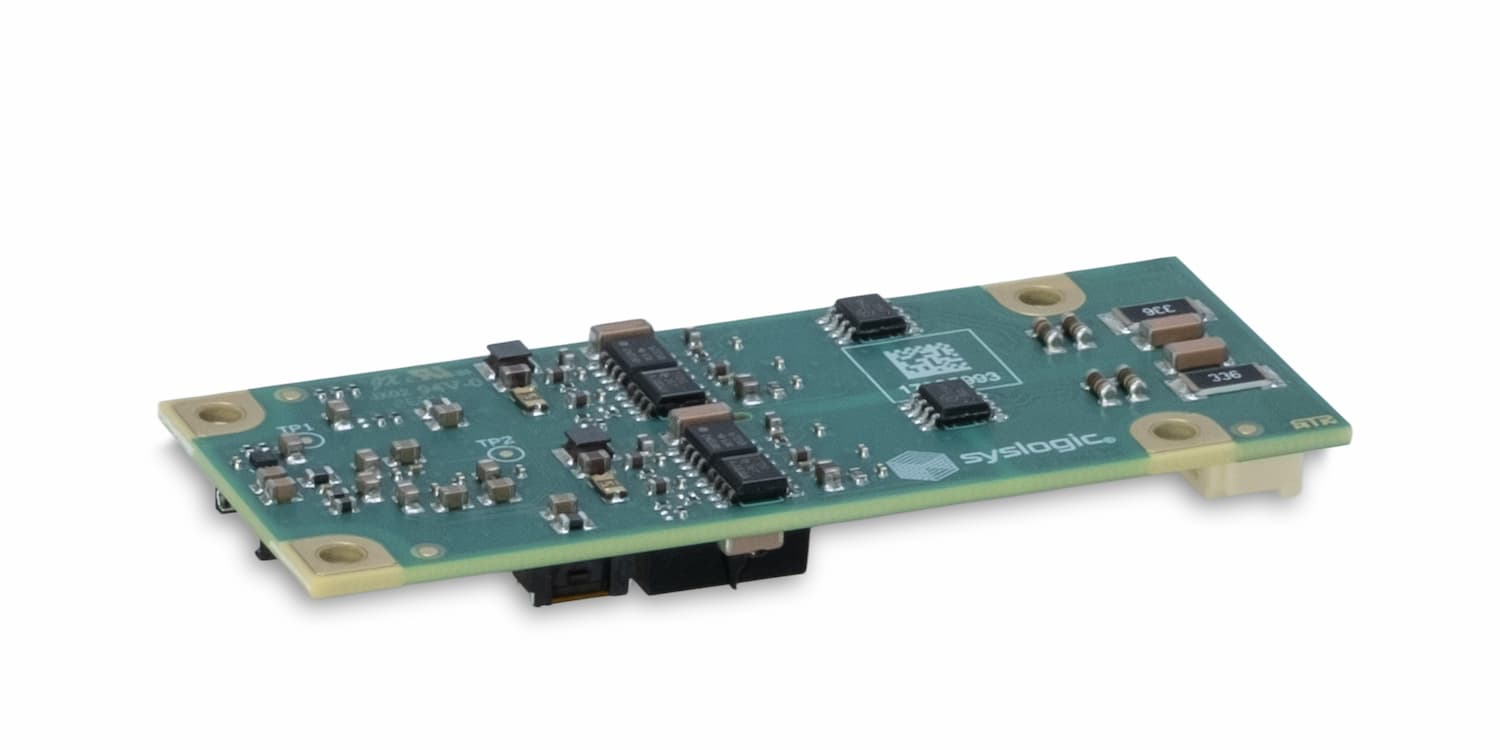extension board for Syslogic embedded systems, supports CAN 2.0A/B and CAN-FD up to 5 Mbps