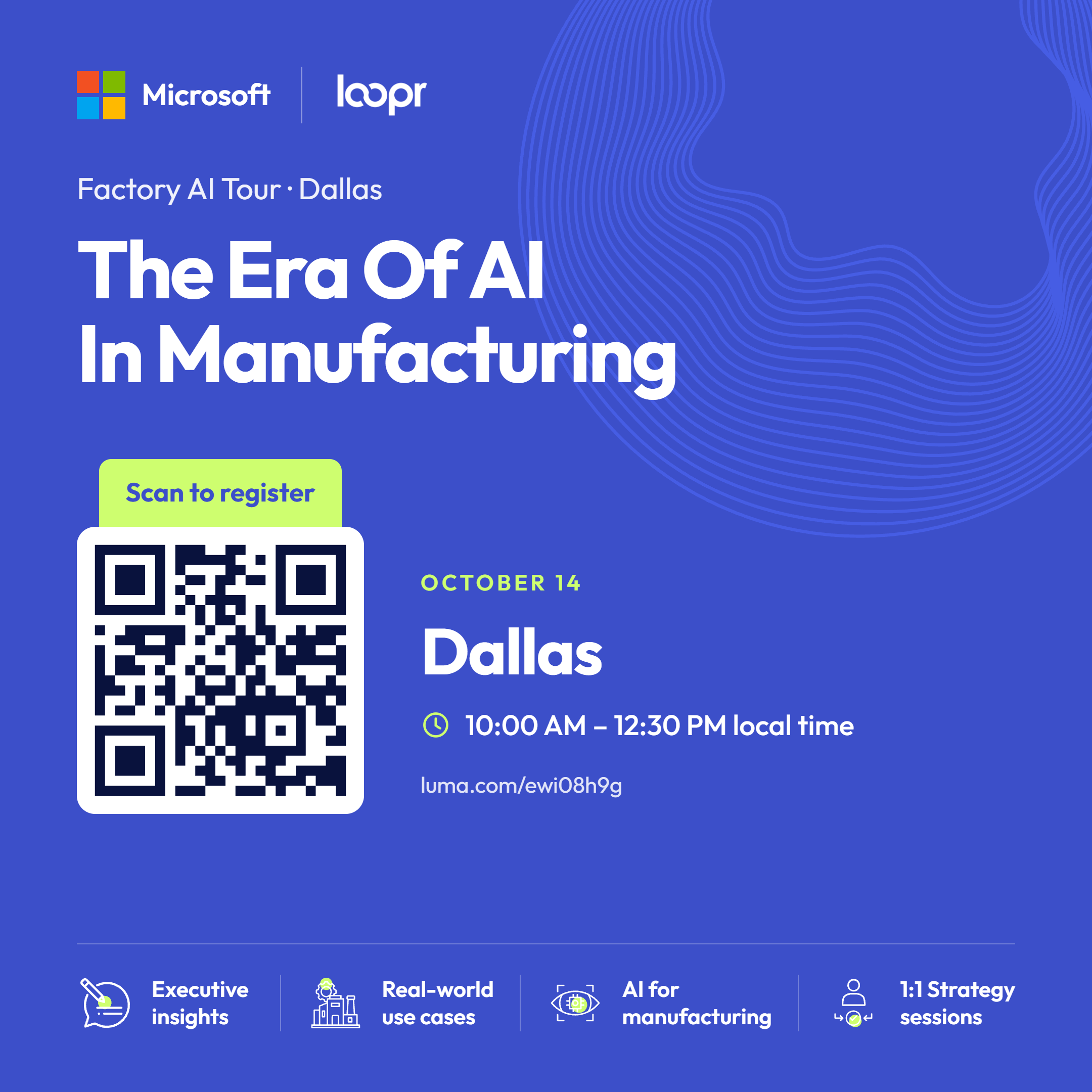 Factory AI Tour Dallas, October 14