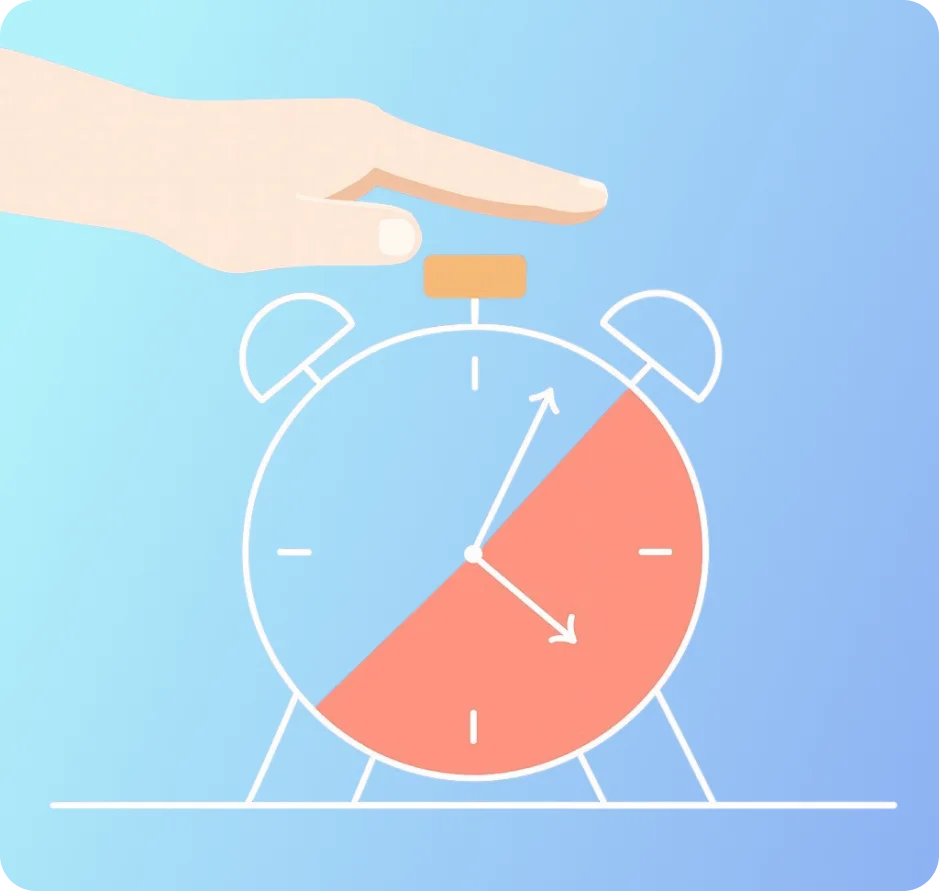 avoid the snooze button