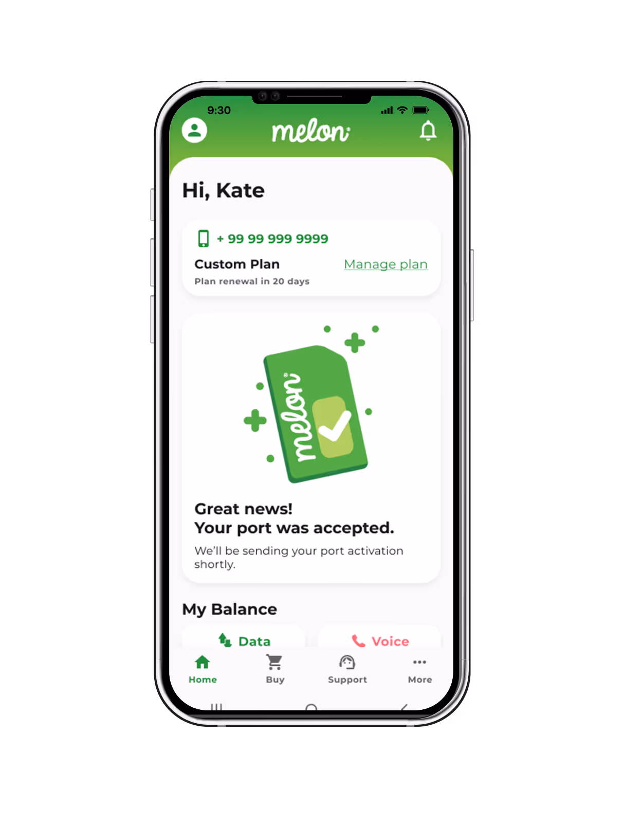 Melon mobile step 4 to porting If accepted, your port should happen between 19H30 and 22H00 in the evening.